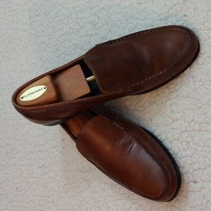 Bostonian Brown Leather Loafers/Slip Ons 10.5 M